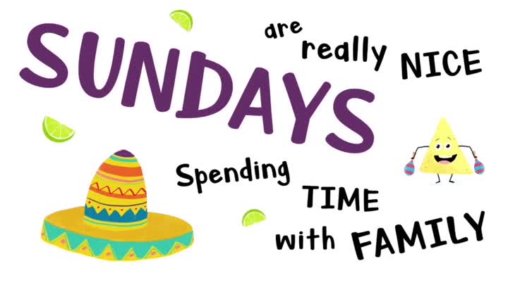 Happy Sunday!