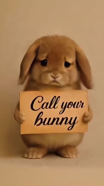 Call your bunny!
