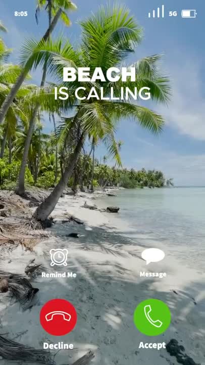 Beach is calling!
