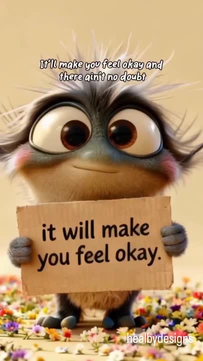 If you're feeling stressed!