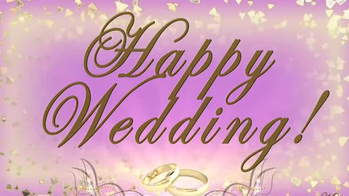 Happy wedding!