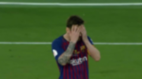 Confused Messi!