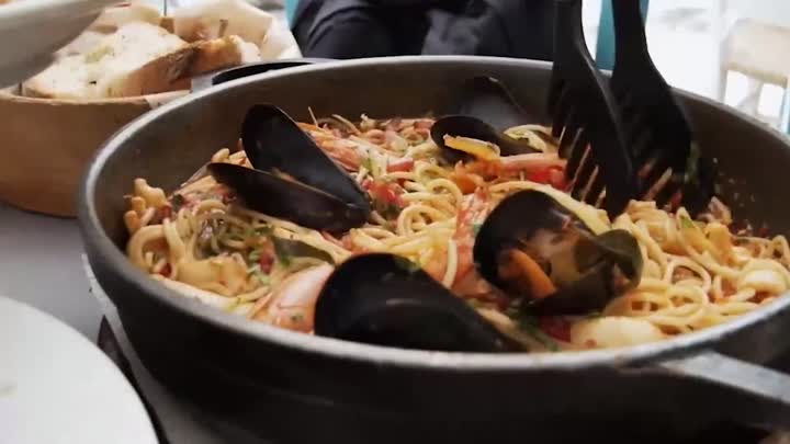 Sea food pasta!