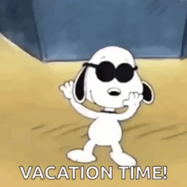 Vacation time!