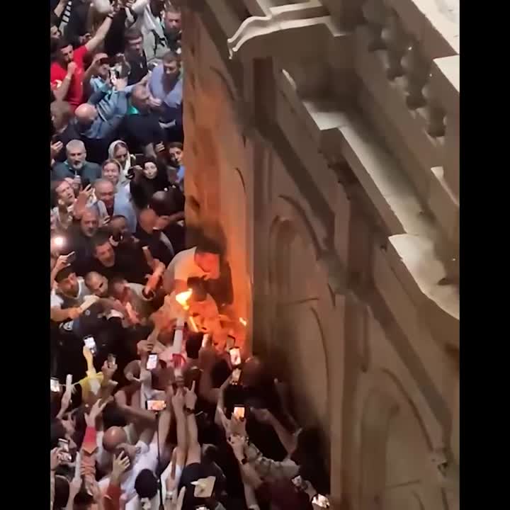 Holy Fire at Jerusalem!
