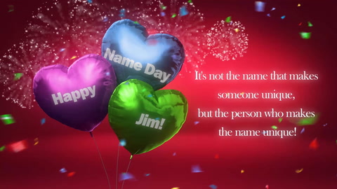 Happy nameday, Jim!