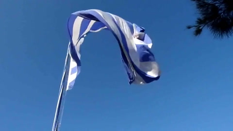 Greek flag!