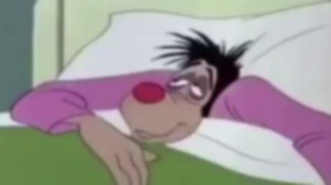 No, I'm sick!