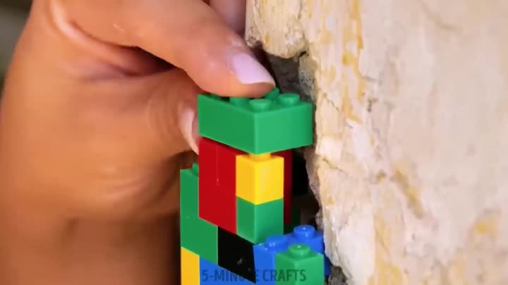 Street art with lego!
