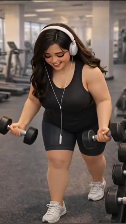 At the gym!