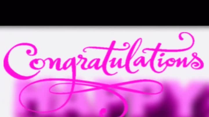 Congratulations!