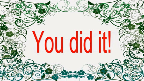 Congratulations!
