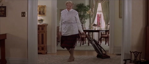 Cleaning lady!