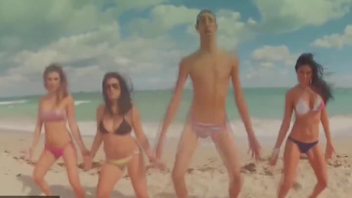 Beach dancing!
