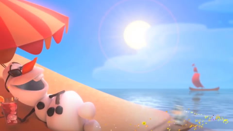 At the beach!