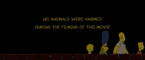No animals were harmed!