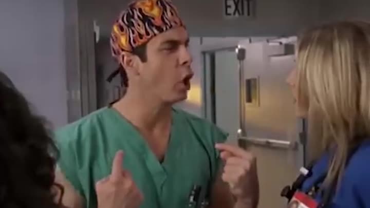 Self high-five!