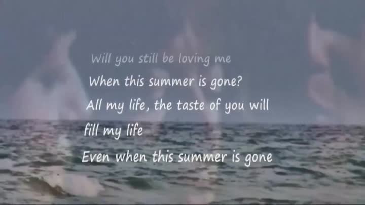 Will you still be loving me?