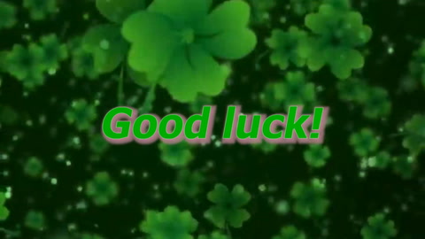 Good luck!