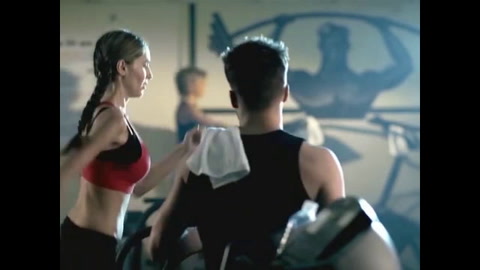 At the gym!