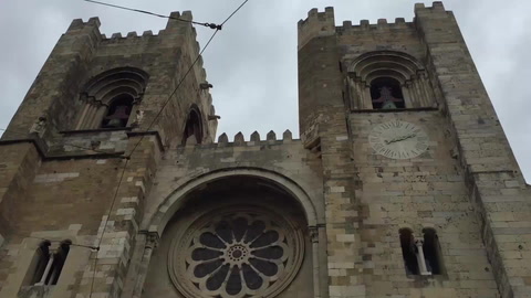 At the cathedral!