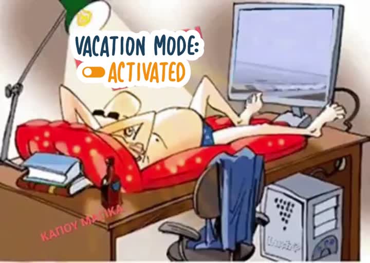 Thinking of vacation!