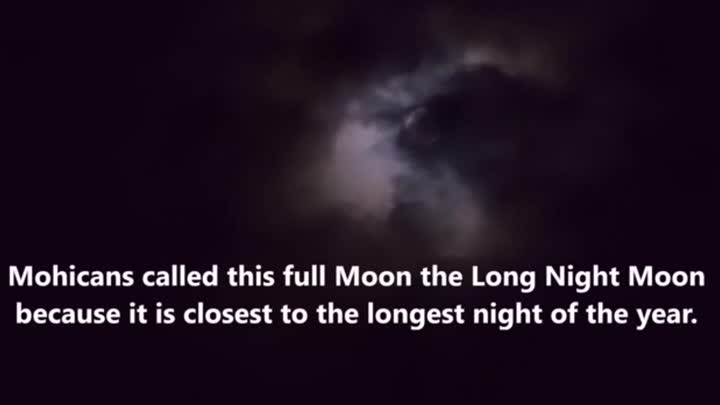 Long night moon!