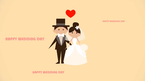 Happy wedding day!