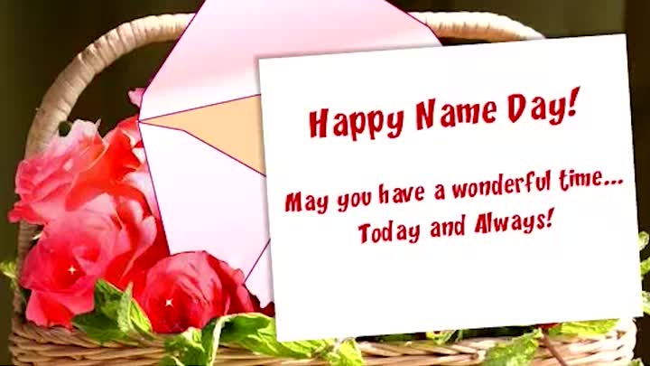 Happy Name Day!