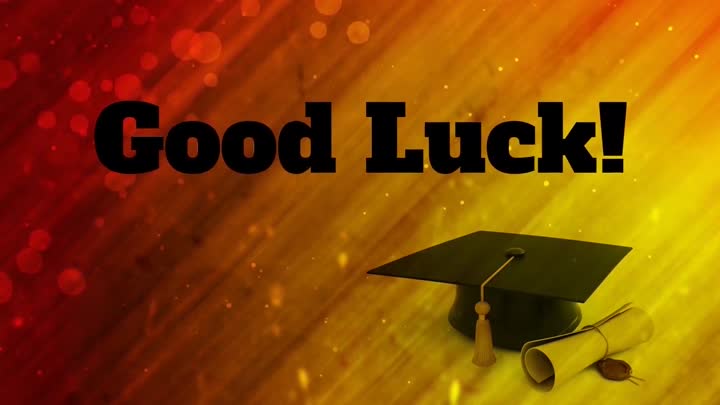 Good luck!