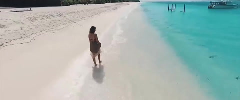 At the beach!