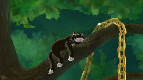 Lazy cat!